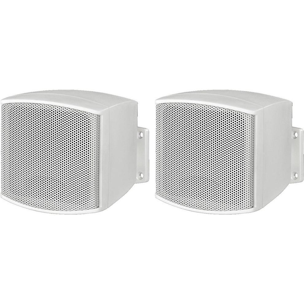 Monacor ELA-Wandlautsprecher, Wandlaut (1 Paar) (EUL-26/WS)