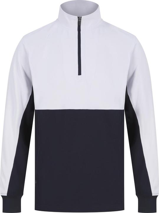 Navy, White