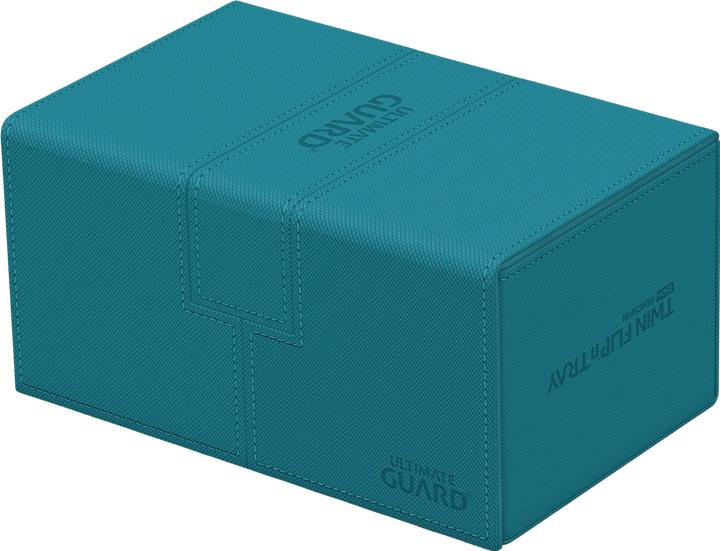 Produktbild Ultimate Guard Twin Flip'n'Tray 160+ XenoSkin Monocolor Bleu Pétrole