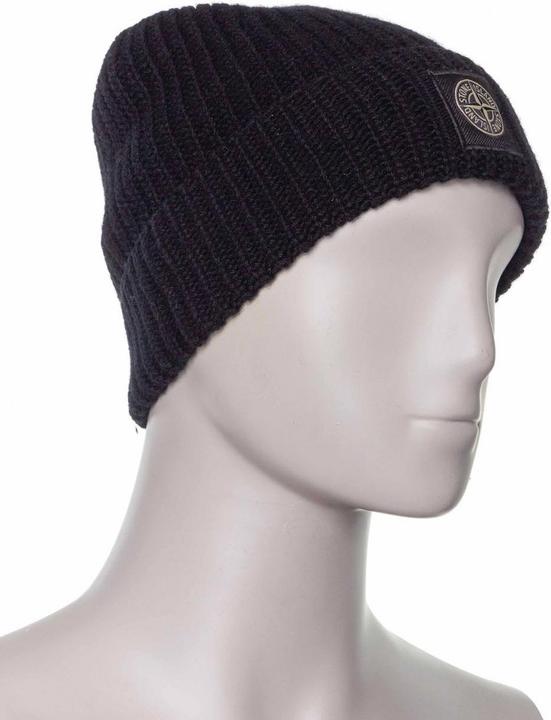 Produktbild Stone Island Beanie mit Logo (One Size)