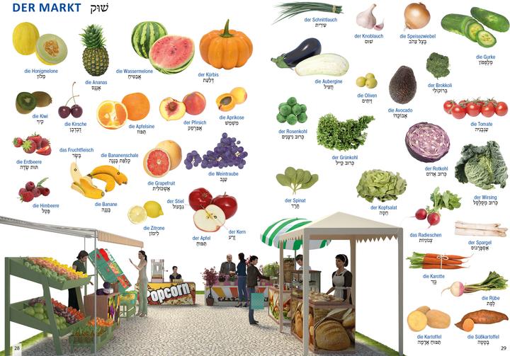 Produktbild Bildwörterbuch für Kinder und Eltern Hebräisch-Deutsch (Deutsch, Igor Jourist, 2018)