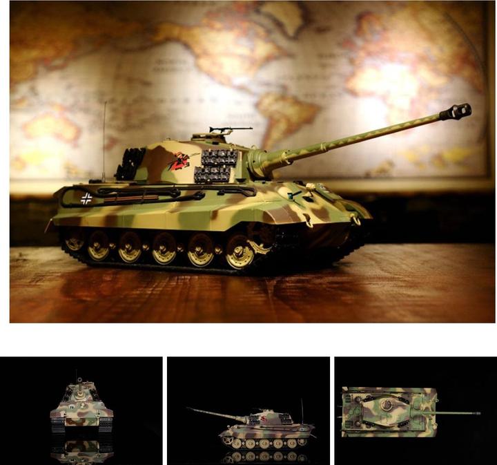 Actual product image Es-toys Heng Long RC Tank Dt. Königstiger