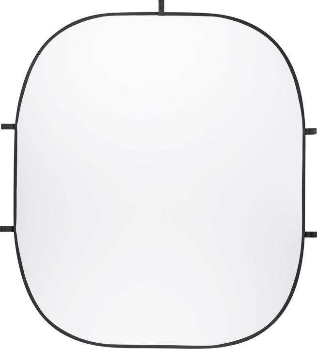 Actual product image Walimex Foldable Background 200x230cm black/white (230 cm, 200 cm)