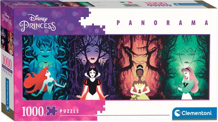 Image du produit Clementoni Puzzle panoramique Disney Prinses, 1000p. (1000 pièces)