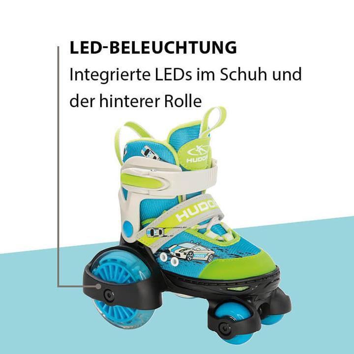 Produktbild Hudora Rollschuh My First Quad LED Boy (30, 31, 32, 33)