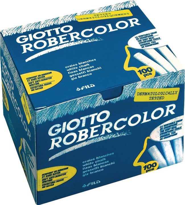 Immagine prodotto Giotto ROBERCOLOR - pastelli per lavagna (Bianco, 100 x)