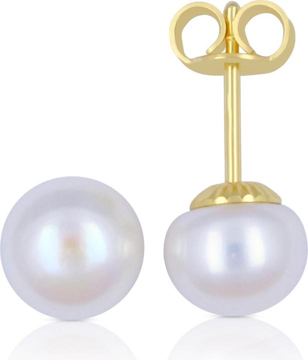 Image du produit Muau Boucles d'oreilles (750/18 K Or jaune)