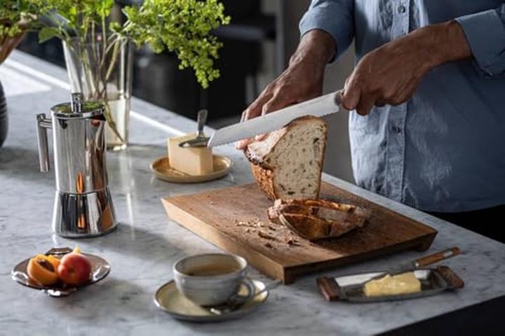 Immagine prodotto Fiskars All Steel Coltello da pane, 22cm (22 cm)