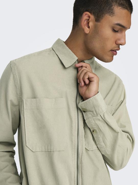 Produktbild Only & Sons Onsalp 14w Rlx 2pkt Washd Cord Zip Noos (S)