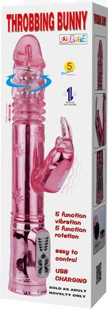 Image du produit Baile Vibrateur pour lapins "Throbbing Bunny Rotation".