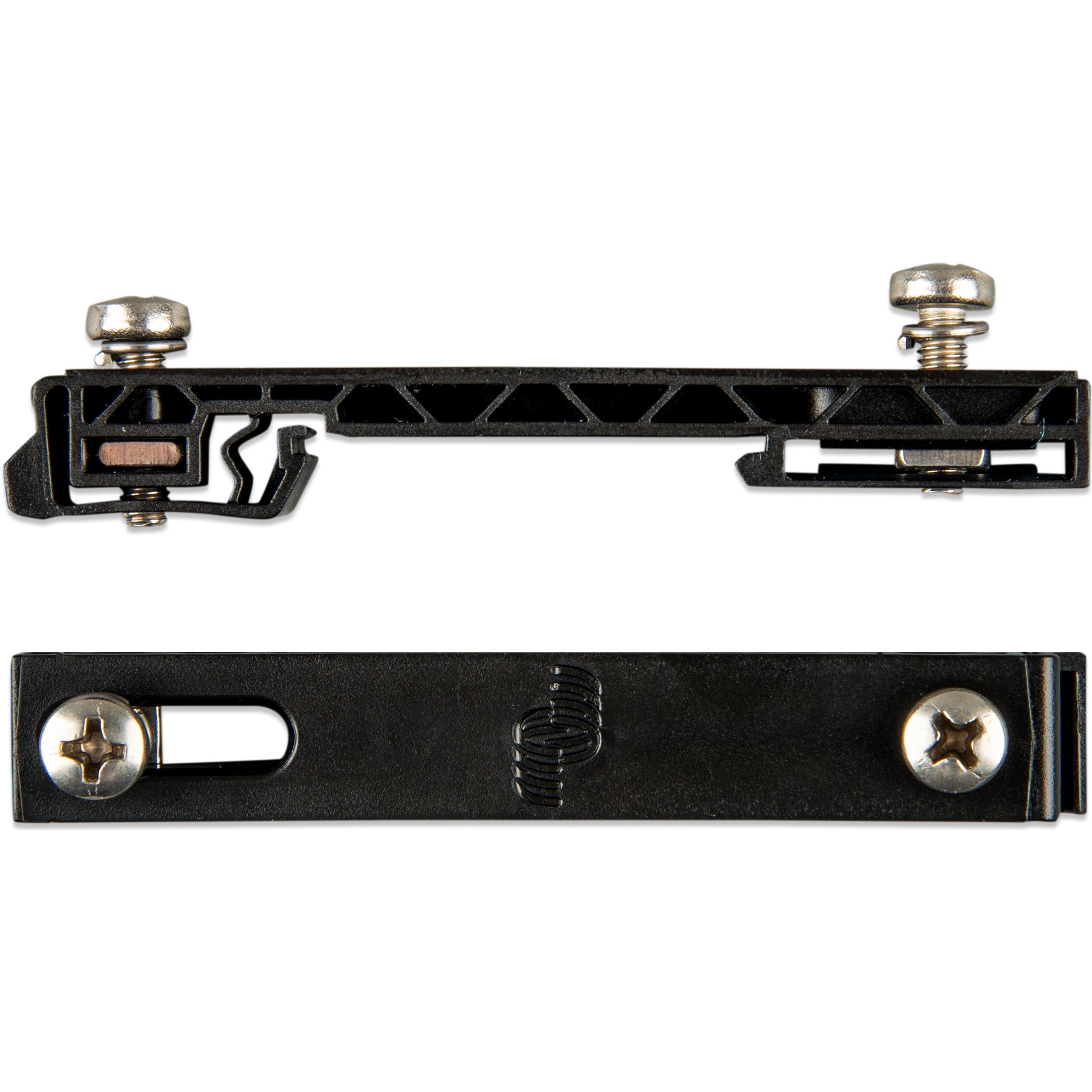 Victron Energy DIN35 Medio ADA500140100 Piastra di montaggio, Accessori pile + batterie, Nero