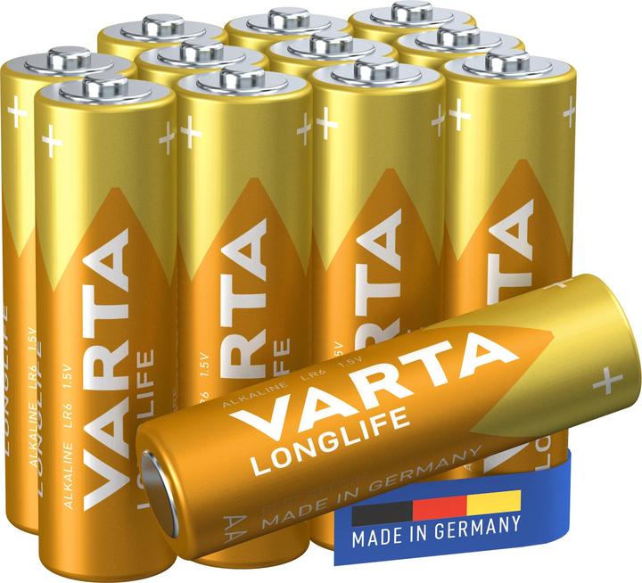 Produktbild Varta Longlife (12 Stk., AA, 2800 mAh)