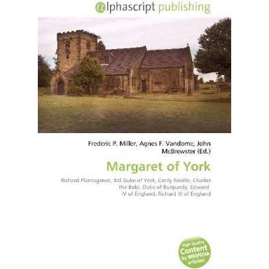 Margaret of York, Fachbücher