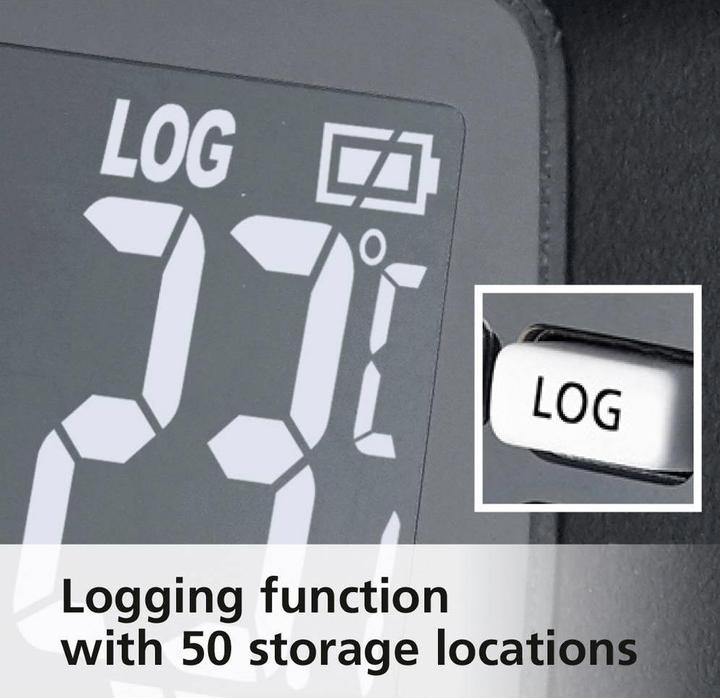 Produktbild Laserliner Infrarot-Thermometer ThermoSpot XP (-40°-1500°C50:1, K-type, USB, BLE)