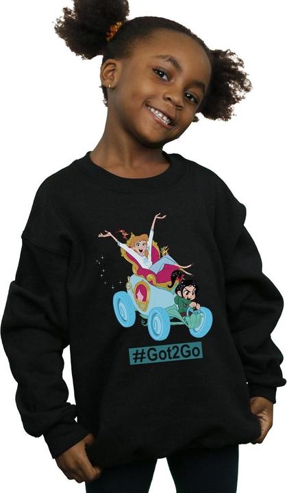 Produktbild Disney Wreck It Ralph Cinderella And Vanellope Sweatshirt Mädchen (128)