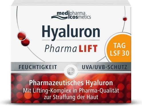 Actual product image Medipharma cosmetics Hyaluron Pharma Lift Day SPF 30 Cream, 50 ml Cream (50 ml, Day cream, SPF 30)