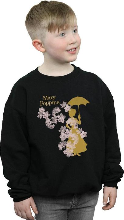Produktbild Disney Mary Poppins Floral Silhouette Sweatshirt Jungen (140, 146)