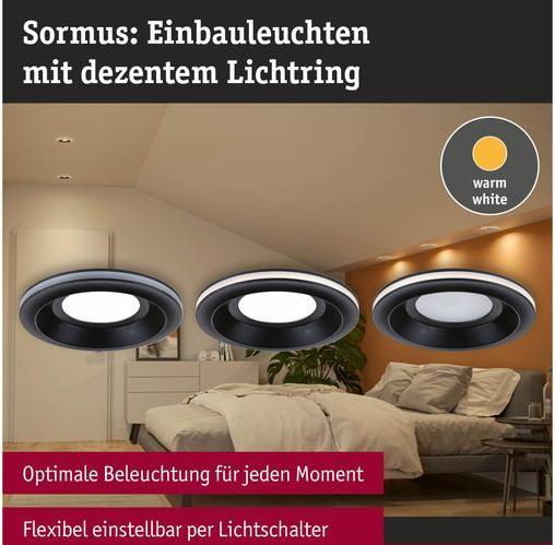 Image du produit Paulmann Einbauleuchte Sormus Set (560 lm)