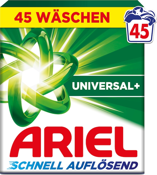 Actual product image Ariel Universal+ (45 Washing cycles, Powder)