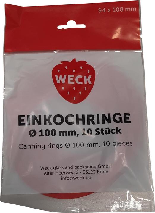 Actual product image Weck Rubber Rings (10 pcs.)