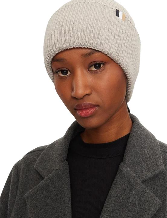 Actual product image BOSS Laura Plain Ribbed Beanie (One size)