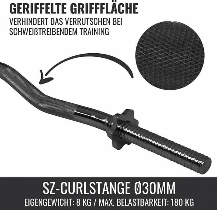 Image du produit Gorilla Sports Barre de curling