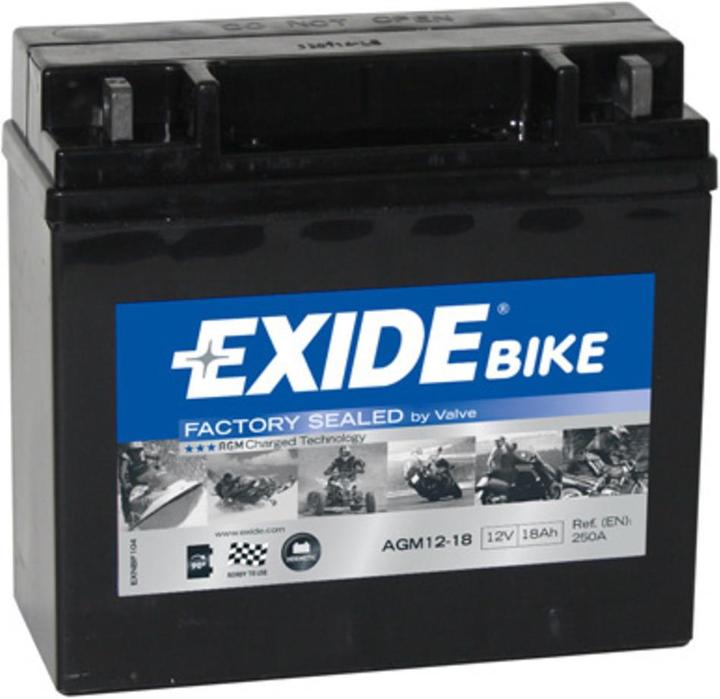 Produktbild Exide Bike (12 V, 18 Ah, 250 A)