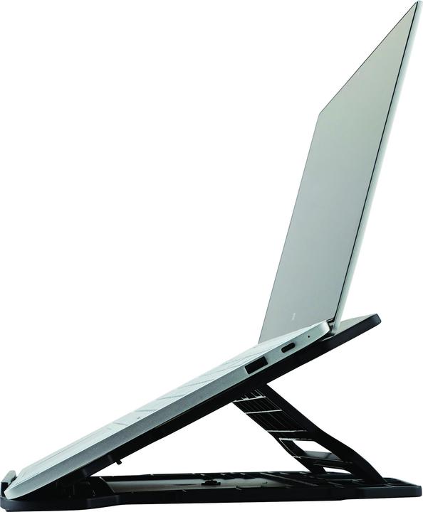 Produktbild Q-Connect Laptopständer, 25,5 x 1,8 x 28 cm, schwarz