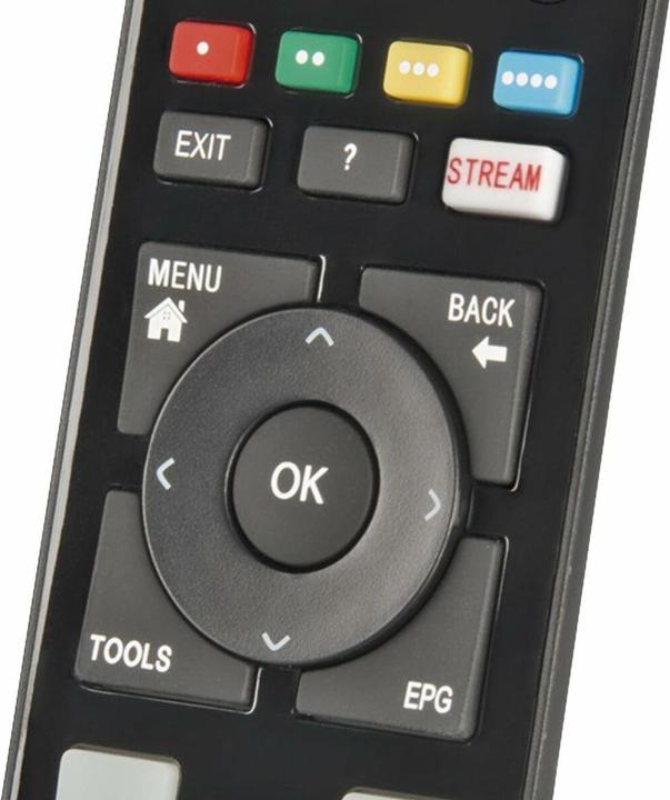 Actual product image Hama Universal remote control for Grundig TVs, IR, adaptive, illuminated buttons (Universal remote control, Infrared)