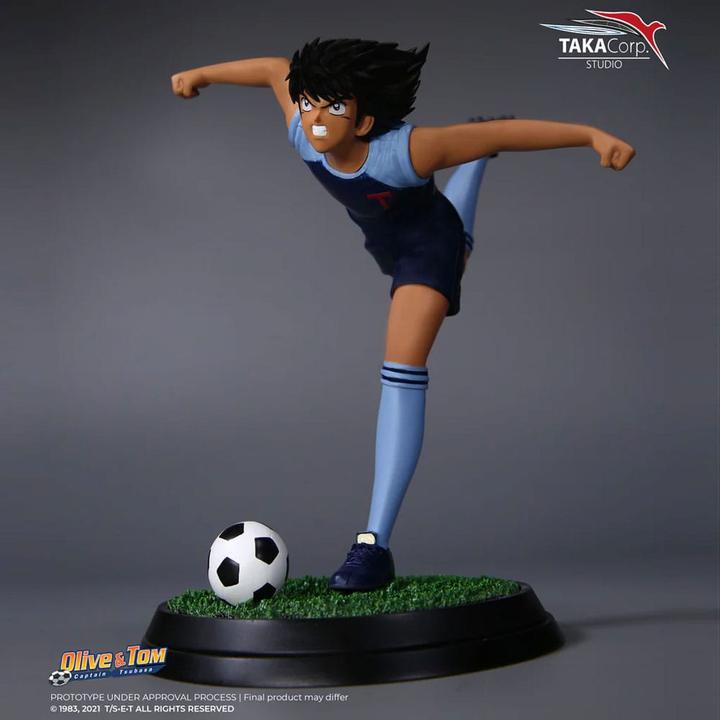 Actual product image Taka Corp - Olive et Tom (Captain Tsubasa) - Mark Landers (Kojiro Hyuga) Statue 22cm