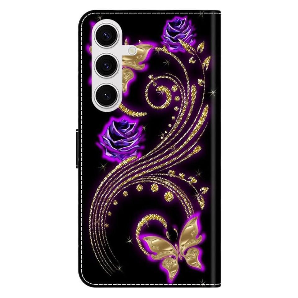 Cover-Discount Multicolore Galaxy S24 Fe - 3D-Effekt Hülle Etui (Samsung Galaxy S24 Fe), Cover Smartphone,