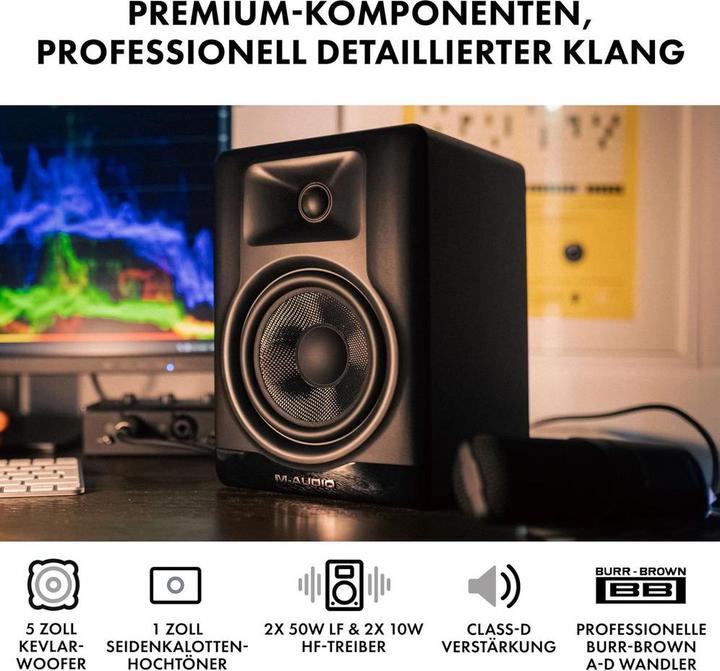 Actual product image M-Audio BX5BT (Active, Pair)