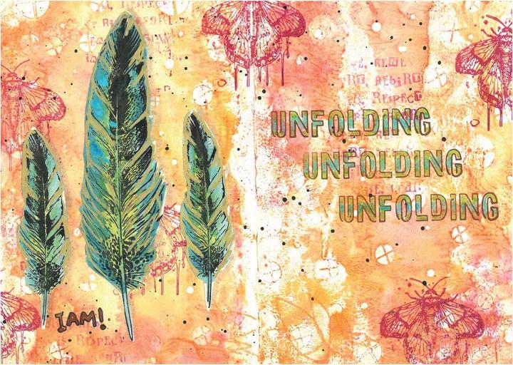 Immagine prodotto Sizzix Set di Timbri trasparenti 10 Pezzi / 3 Pezzi Stencils - The R's have it by Cat Kerr