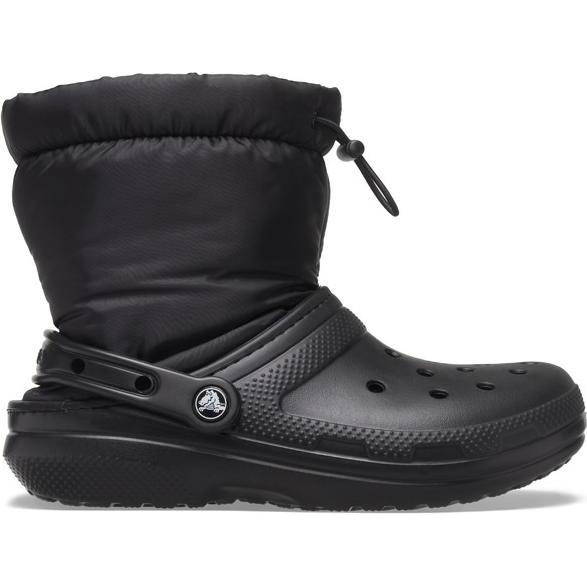 Crocs, Unisex, Boots + Stiefel, Classic Lined Neo Puff Boot, Schwarz, (39)
