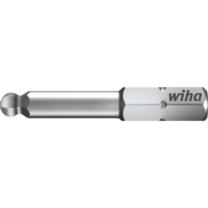 Wiha, Bits, Bit Standard Sechskant-Kugelkopf 1/4" (01739) 5,0 x 38 mm (5,0 x 38 mm)