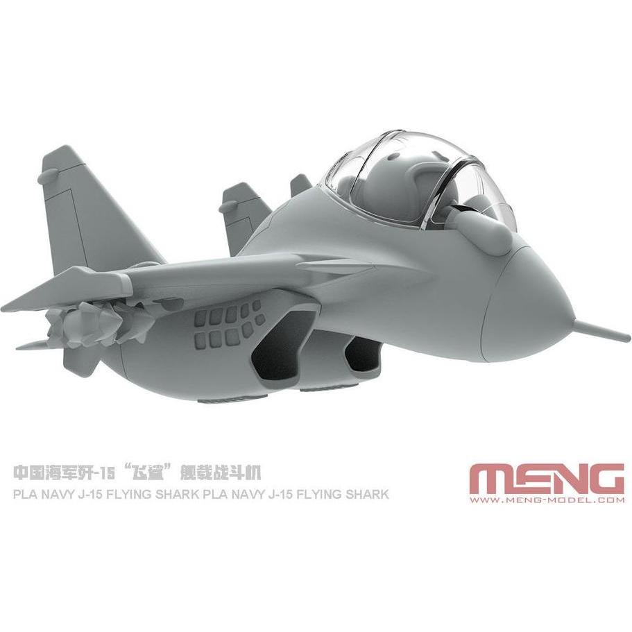 Meng-Model PLA Navy J-15 Flying Shark Carrier-Based Fighter (CARTOON MODEL) (mPLANE-008)