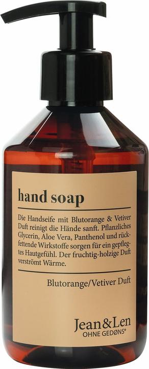 Jean & Len Blutorange/Vetiver (Handseifenspender, 250 ml)