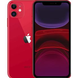 Thumbnail - Forza Refurbished iPhone 11 (64 GB, Red, 6.10", 12 Mpx, Dual SIM, C / Gut), Smartphone Refurbished, Rot