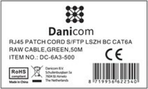 Produktbild Dsit CAT 6a Netzwerkkabel LSOH (CAT6a, 50 m)