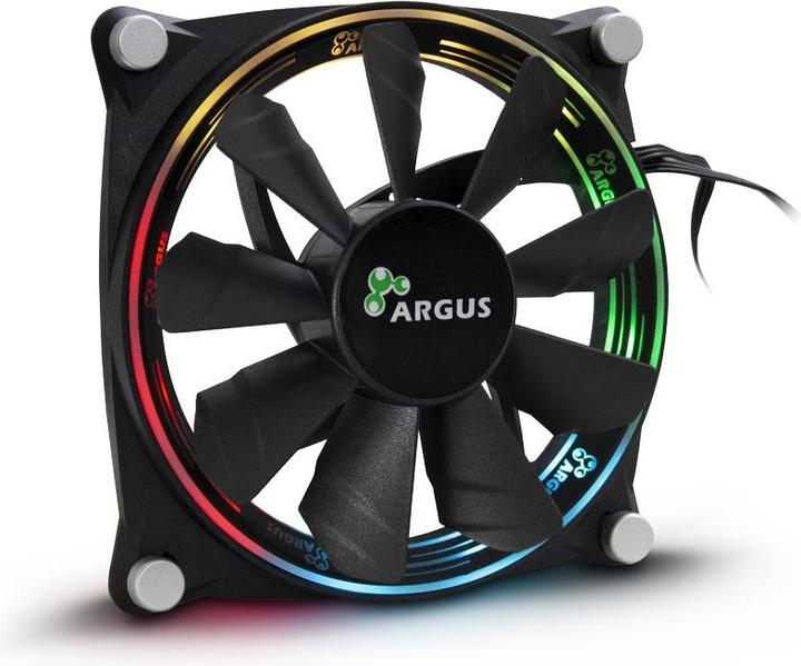 Intertech Inter Tech Inter-Tech Fan 120*120*22 Argus Valo 1205 RGB (120 mm, 1x)