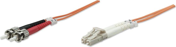 Actual product image Intellinet Fiber optic connection cable LC/ST Multimode OM1 (2 m)