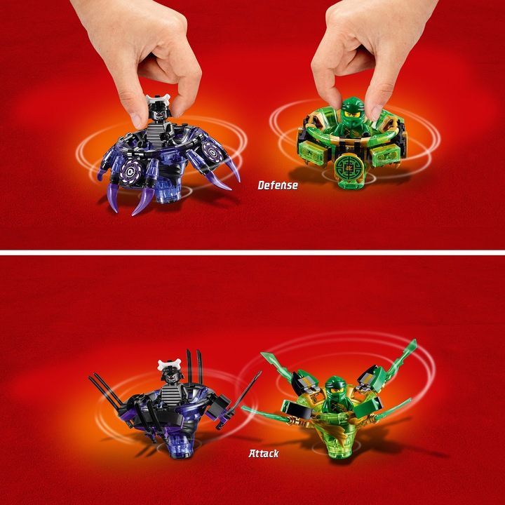 Produktbild LEGO Lloyd gegen Garmadon Spinjitzu (70664, LEGO Ninjago)