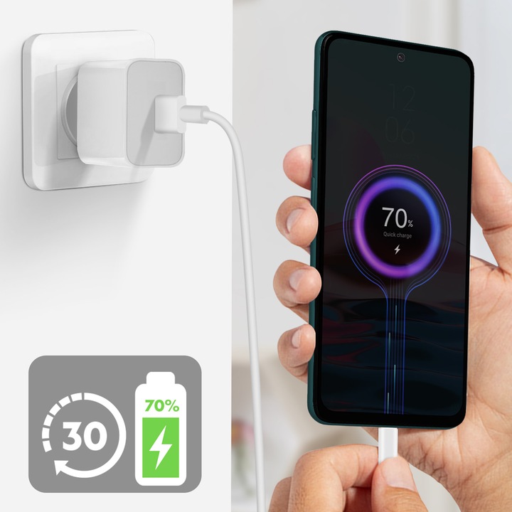 Produktbild Xiaomi USB-Ladegerät + USB-C Kabel (18 W)
