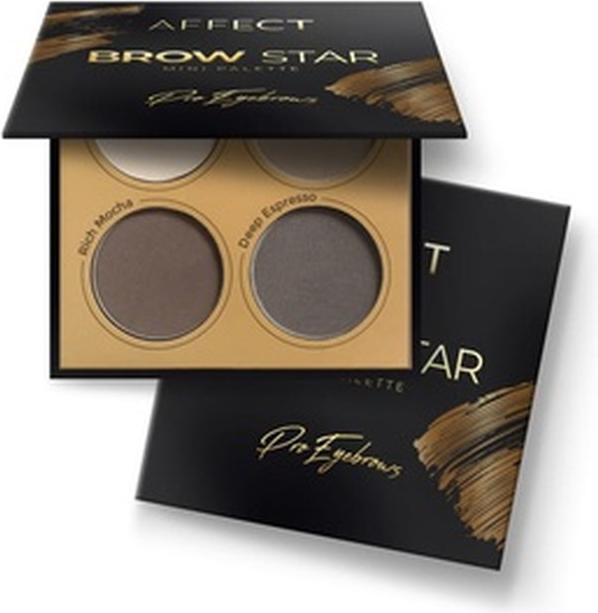 Stars From The Stars AFFECT Brow Star Mini paleta cieni do powiek 6g