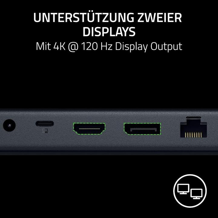Actual product image Razer USB 4 DOCK - EU (USB-C, 14 ports)