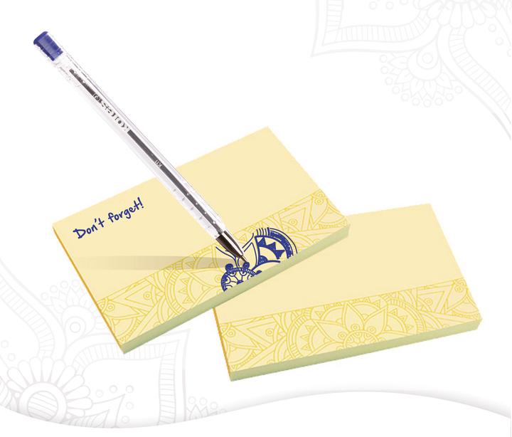 Actual product image Kores Sticky notes Mandala (75 x 125 mm)