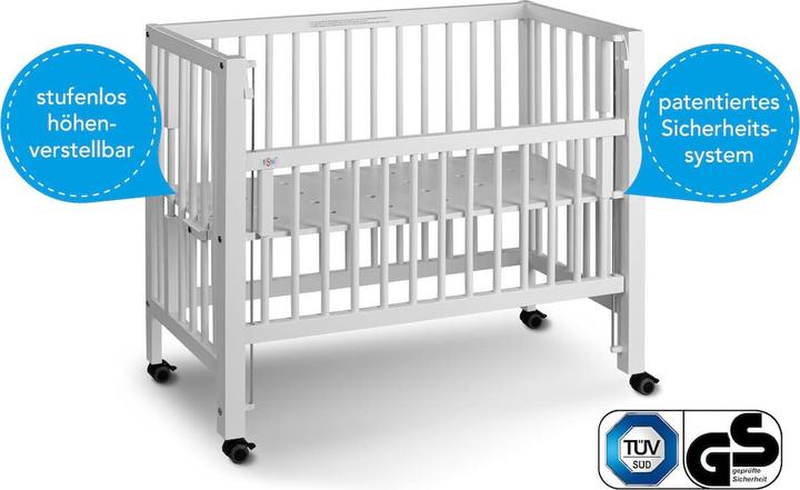 Actual product image Tissi Sophie add-on bed / co-sleeper incl. mattress and nest