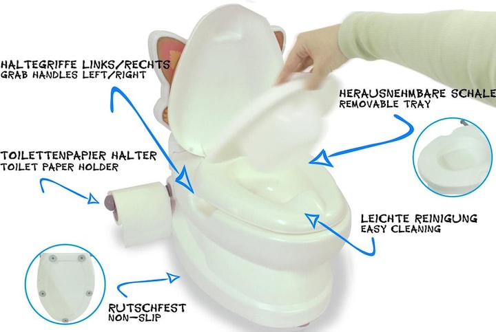 Actual product image Jamara My little toilet