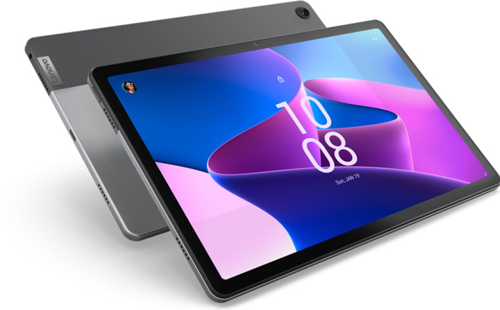 Image du produit Lenovo Tab M10 Plus (3rd Gen) (WLAN uniquement, 10.61", 128 Go, Gris tempête double ton)