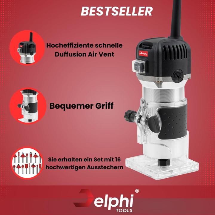 Image du produit Delphi 3709 Holz-Oberfräse